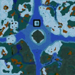 Rival Dynasties 0.99L - Warcraft 3: Mini map