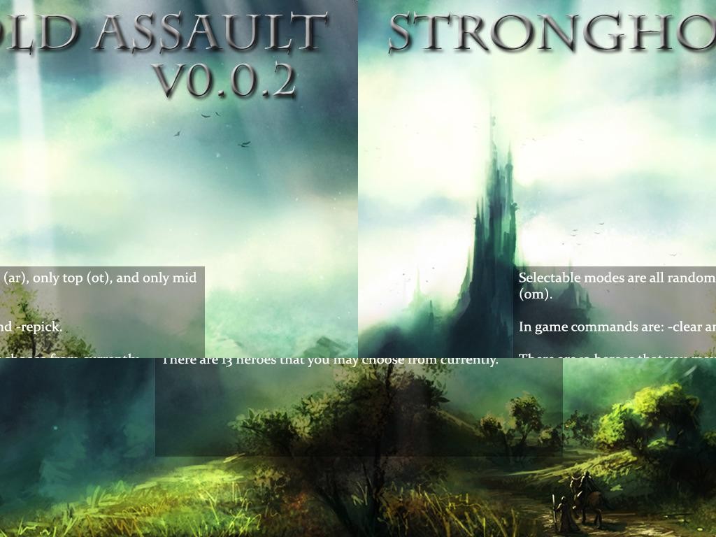 Stronghold Assault v0.0.2b - Warcraft 3: Custom Map avatar