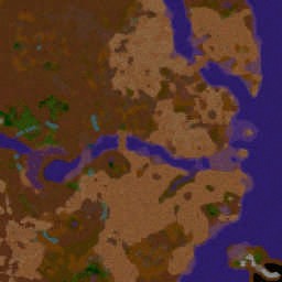 1: Citadel of the Burning Legion - Warcraft 3: Mini map
