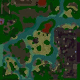 2P Campaign: BloodElf01 - Warcraft 3: Mini map