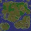 Hrozba na obzoru - Warcraft 3 Custom map: Mini map