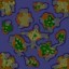 Islands Battle Warcraft 3: Map image