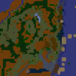 Secret Soldier First Adventure - Warcraft 3: Mini map