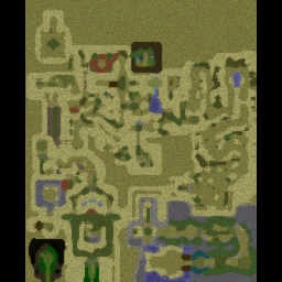 The Last Hope 3.2 - Warcraft 3: Mini map