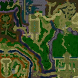 !! The World of WK (Sunken Ruins) !! - Warcraft 3: Mini map