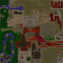 World of Diablo - Warcraft 3: Mini map