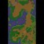 Zpustošené vesnice - Warcraft 3 Custom map: Mini map