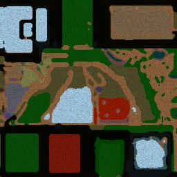 Ashenvale The Castle Defend S4 Fix-4 - Warcraft 3: Mini map