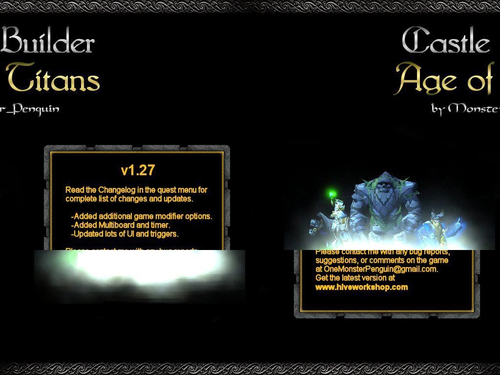 Castle Builder - Age of Titans V1.27 - Warcraft 3: Custom Map avatar