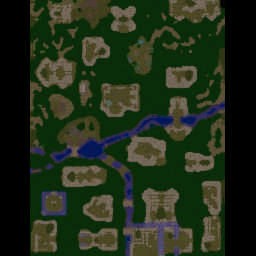 Castle Wars WOE v1.4 - Warcraft 3: Mini map