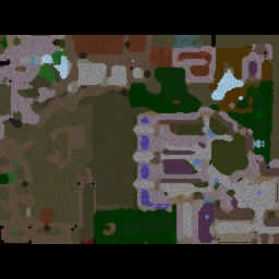 Dalaran Castle Defense, Attack evil - Warcraft 3: Mini map