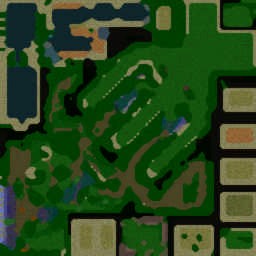 Defend Konoha RPG v9.4 - Warcraft 3: Mini map