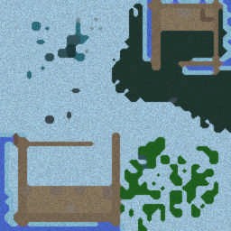 Defend Your Castle 3.0 - Warcraft 3: Mini map