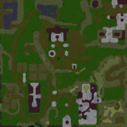 DoD 1.00523 BETA Protect - Warcraft 3: Mini map