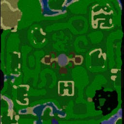 Forest Defense RoTT 1.2 - Warcraft 3: Mini map