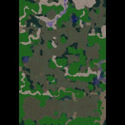 Gods Against the Darkness - Warcraft 3: Mini map