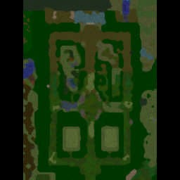 Golden Defense v10.7 AI - Warcraft 3: Mini map