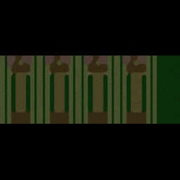 H5's Tavern Defense V 1.35 - Warcraft 3: Mini map