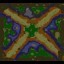 Island Defence 1.04 - Warcraft 3 Custom map: Mini map