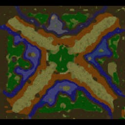 Island Defence 1.06 extreme - Warcraft 3: Mini map