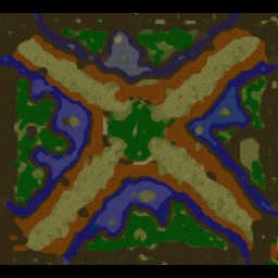 Island Defence 1.09 - Warcraft 3: Mini map