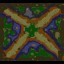 Island Fortress 1.00 - Warcraft 3 Custom map: Mini map