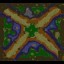 Island Fortress 1.01 - Warcraft 3 Custom map: Mini map