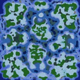 Land of Ice and Snow v7.8 - Warcraft 3: Mini map