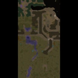 Little Beelzebub's Helm's Deep 2.1p - Warcraft 3: Mini map