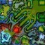 Naruto Castle Defense 6.9 Ru - Warcraft 3 Custom map: Mini map