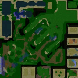 Naruto Defesen Konoha - 1.23 - Warcraft 3: Mini map