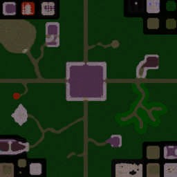 Otaku Defense II - Warcraft 3: Mini map