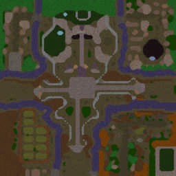 Skeleton Castle Defence v1.8 - Warcraft 3: Mini map