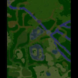 Stronghold 1.4 - Warcraft 3: Mini map