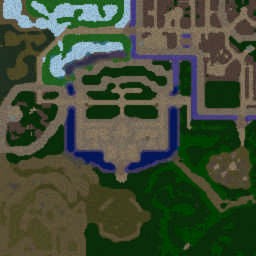 Stronghold v0.5 - Warcraft 3: Mini map