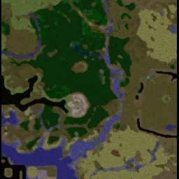 반지의 제왕 디펜스 Ver7.5 Reforged - Warcraft 3: Mini map