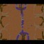 3vs3 - Desert river cross Warcraft 3: Map image