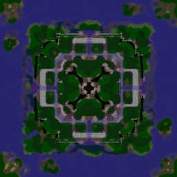BfS: Isle of Quel'Danas - Warcraft 3: Mini map