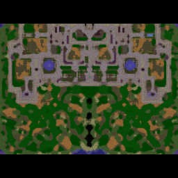 BfS: Silvermoon City - Warcraft 3: Mini map