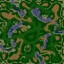 Caminos tranquilos Warcraft 3: Map image