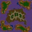 Continent Warcraft 3: Map image