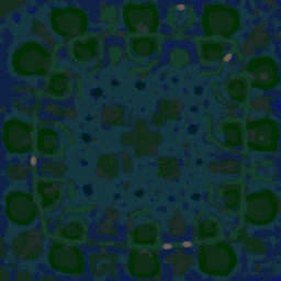 Emerald swamp 6v6. - Warcraft 3: Mini map