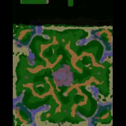 HVSO Melee 1 vs 1 - Warcraft 3: Mini map