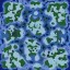 Ice Crown KAZA v1.38 EN - Warcraft 3 Custom map: Mini map