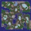 Ice Island Warcraft 3: Map image