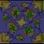 IslandsV1 - Warcraft 3 Custom map: Mini map