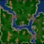 Les deux rivières - LV Warcraft 3: Map image