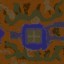 Round Lake - 1v1 [ V2] - Warcraft 3 Custom map: Mini map