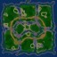 Seven Islands Warcraft 3: Map image