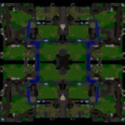 SfA: Gilneas City - Warcraft 3: Mini map